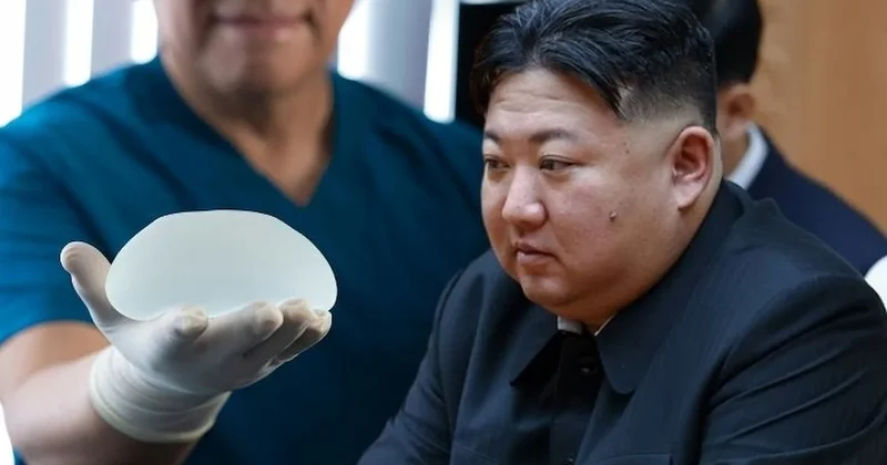 Kim Jong un bu defa kadın göğüslerine taktı: Kuzey Kore de silikon avı Sözcü Gazetesi