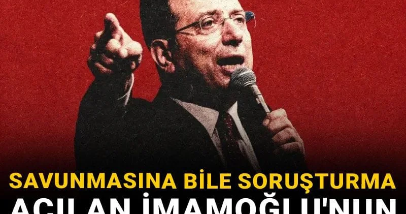 Savunmasına bile soruşturma açılan İmamoğlu nun 450 şikayetine çıt yok
