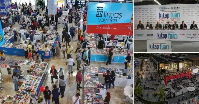 15. Kocaeli Kitap Fuarı kapılarını açıyor Kocaeli Haberleri
