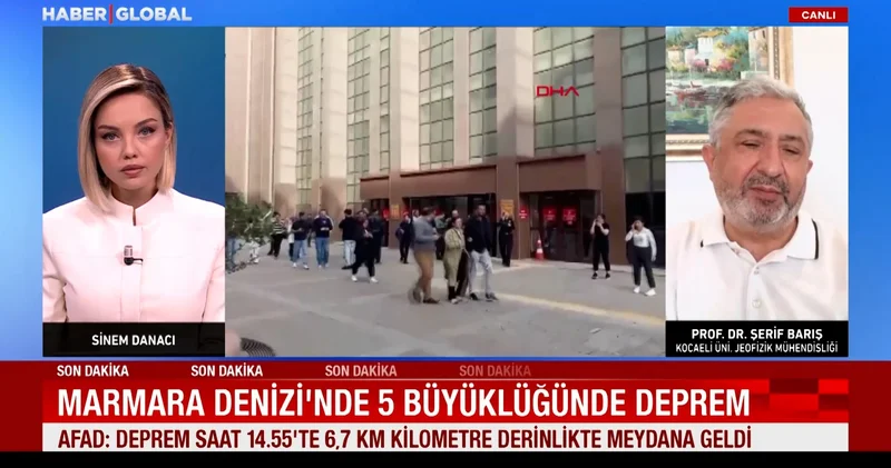 Prof. Dr. Şerif Barış tan deprem değerlendirmesi: Türkiye de sık sık gerçekleşen depremlerden biri