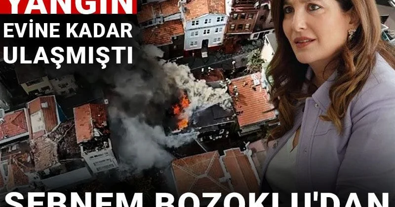 Şebnem Bozoklu dan facia sonrası ilk açıklama! Bebek teki yangın evine kadar ulaşmıştı
