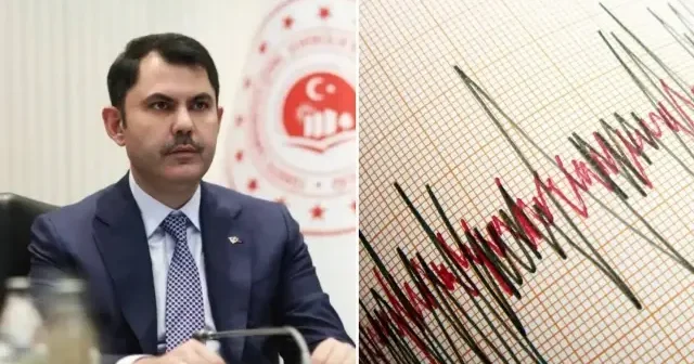 Bakan Kurum Marmara Denizi ndeki depremden etkilenen vatandaşlara geçmiş olsun dileklerini iletti Gündem Haberleri
