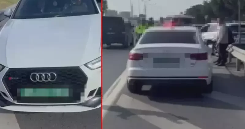 Esenler’de sahte plaka ve çakarlı otomobile 333 bin lira para cezası