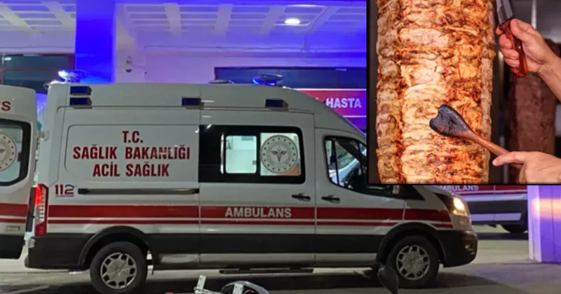 Çorum da zehirlenme vakası: Tavuk döner yiyen 30 öğrenci hastanelik oldu