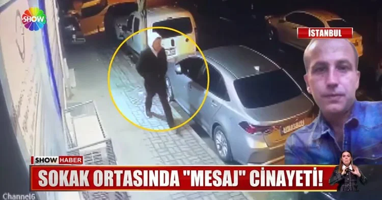 Annesine mesaj atan adamı öldürdü!