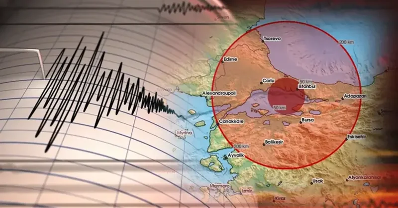 İSTANBUL DA DEPREM! AFAD açıkladı, işte detaylar...