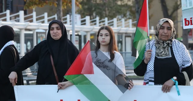 Sakarya da Gazze Nöbeti nde Küresel Sumud Filosu na yapılan saldırı kınandı Sakarya Haberleri