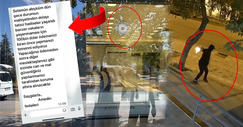 Önce kurşun yağdırdı sonra mesaj attı Sözcü Gazetesi