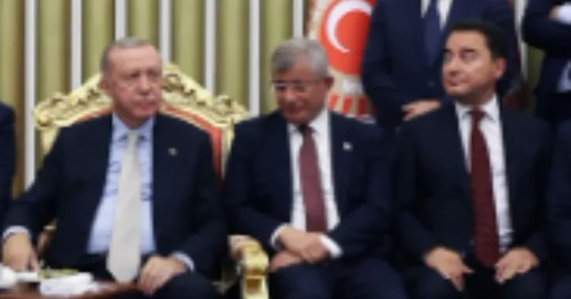 Erdoğan, Davutoğlu ve Babacan la yıllar sonra yan yana! Sözcü Gazetesi