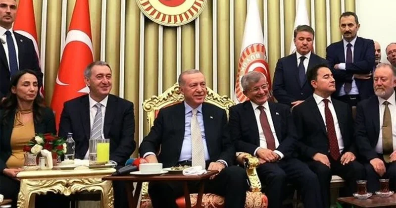 Erdoğan bu fotoğrafa girmeyen CHP ye çok kızdı Sözcü Gazetesi
