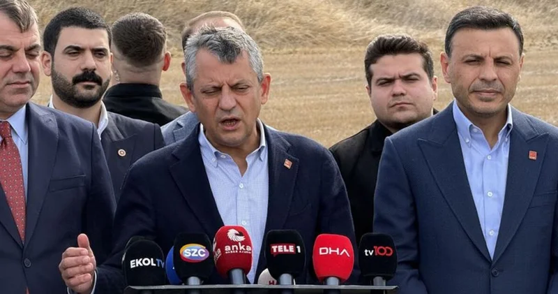 Özgür Özel Ekrem İmamoğlu nu ziyaret ettikten sonra konuştu