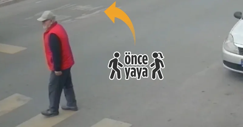 Önce yaya yazısı yerde kaldı, yolun karşısına geçmeye çalışan yaşlı adama motosiklet çarptı Sözcü Gazetesi