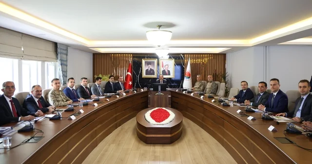 Şırnak ta İl Güvenlik ve Asayiş Koordinasyon Toplantısı yapıldı Şırnak Haberleri