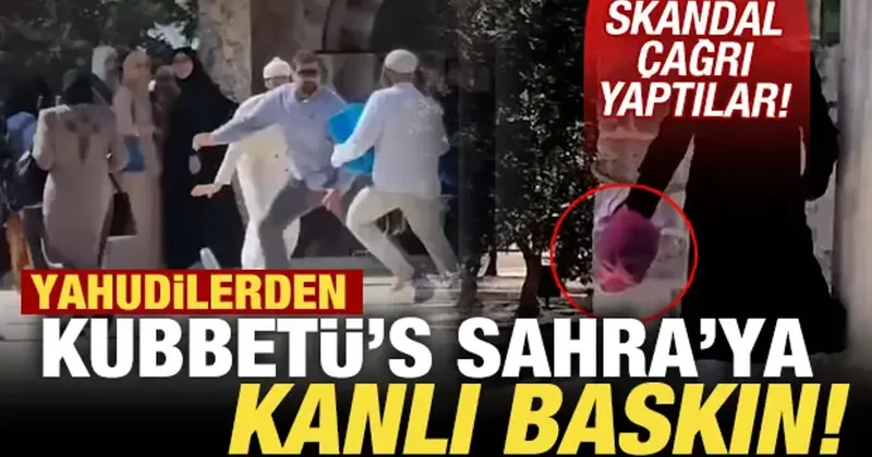 Fanatik Yahudilerden Kubbetü s Sahra ya kanlı baskın!
