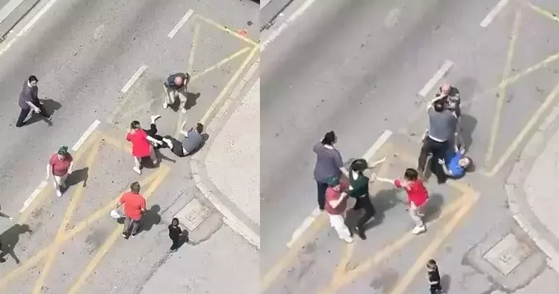 Kadıköy de çocuğunun yanında eski eşi ve ailesini darbeden şüpheli yakalandı
