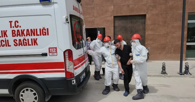 Niğde de hastanede yangın ve KBRN tatbikatı yapıldı Niğde Haberleri