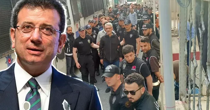 Yarına kalır ama yanınıza kalmaz diyerek tepki gösterdi! Ekrem İmamoğlu ndan gözlatı fotoğrafı eleştirisi: Savaş suçlusu gibi dizip...