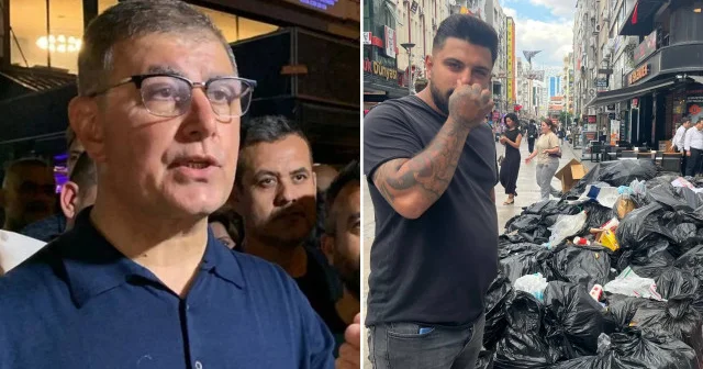 İzmir kaosu yaşıyor: 23 bin kişi işi bıraktı belediye başkanı çöp toplamaya başladı İzmir Haberleri