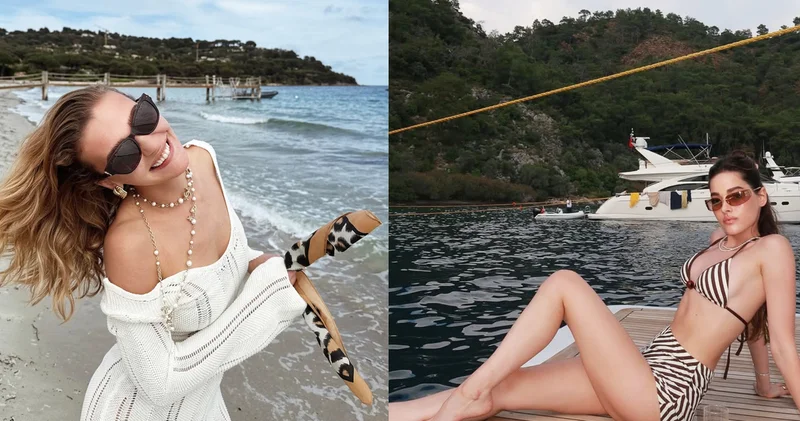 Ünlülerin tatil fotoğrafları Magazin haberleri