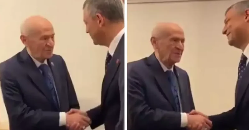TBMM de Bahçeli ve Özel arasındaki dikkat çeken diyalog: Çok hareketlisiniz maşallah