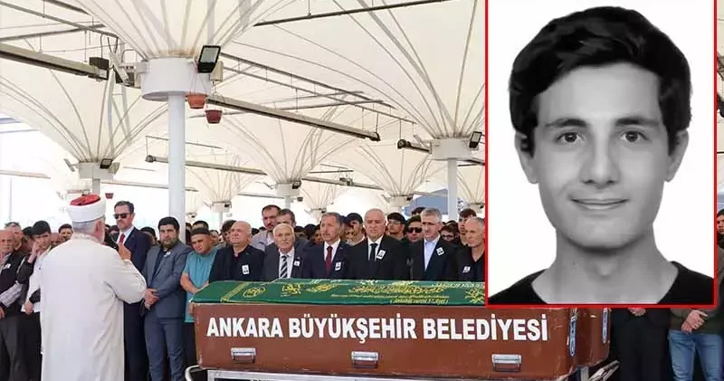 Mersin de boğulan öğrenci, Ankara da toprağa verildi