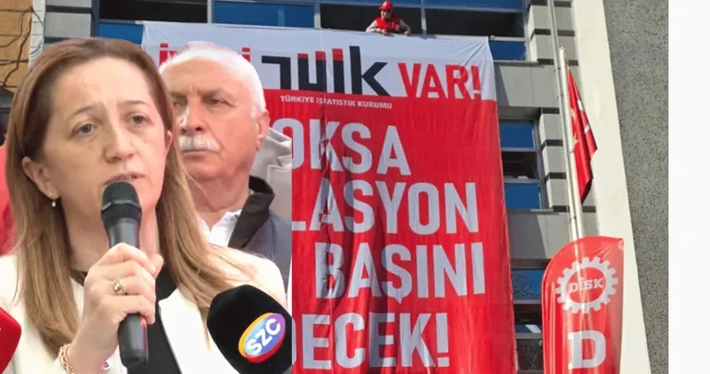 DİSK ten TÜİK e çağrı: Yargı kararına uy, gerçeği açıkla!