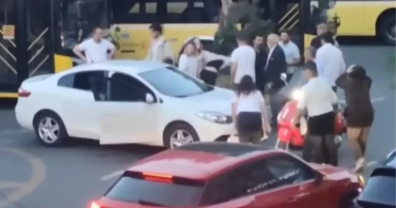 Sarıyer de Park Yeri Kavgası