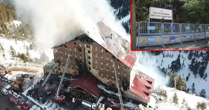 Grand Kartal Otel yangınına ilişkin davanın görüleceği salonda hazırlıklar başladı