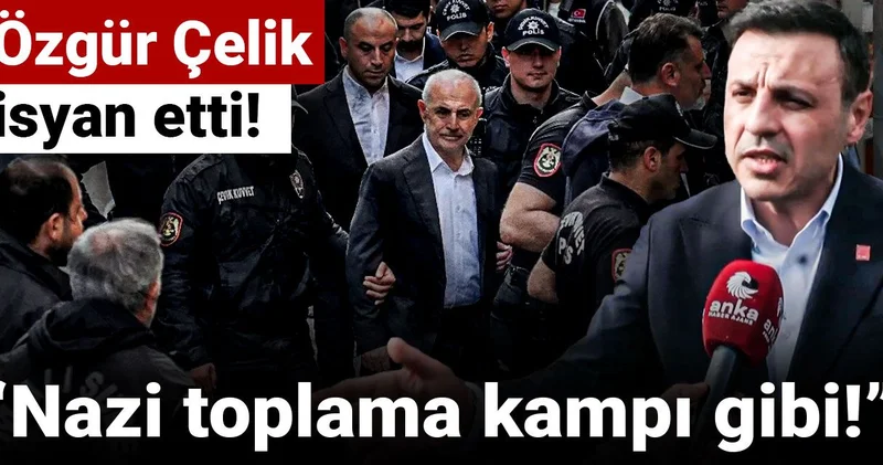 Özgür Çelik gözaltı koşullarına isyan etti: Ağır bir uyuşturucu kokusu altında bekletildiler!
