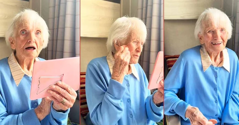103 yaşında fenomen oldu, uzun ömrünün sırrını paylaştı! Sözcü Gazetesi