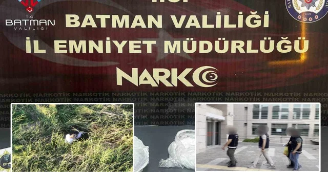 Polisten kaçarken attıkları torbada uyuşturucu çıktı Batman Haberleri