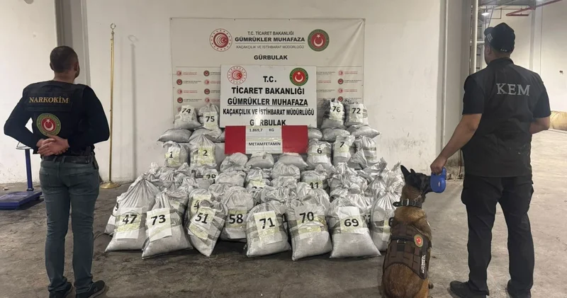 Piyasa değeri 5 milyar 609 milyon lira! 1 ton 870 kilo uyuşturucu yakalandı