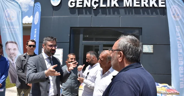 Bitlis te amatör spor kulüplerine malzeme desteği Bitlis Haberleri