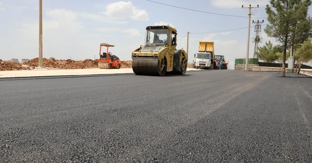 Mardin de asfalt ve yol yenileme çalışmaları sürüyor Mardin Haberleri