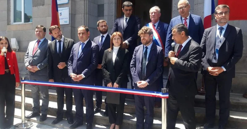 Fransa Ermenistan ın Goris şehrinde fahri konsolosluk açtı, stratejik işbirliğine vurgu yapıldı Agos