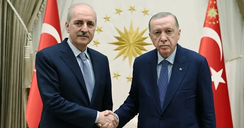 SON DAKİKA Başkan Erdoğan, TBMM Başkanı Kurtulmuş u kabul etti