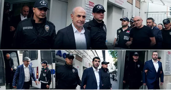 Aralarında CHP li belediye başkanları var! Adliyeye sevk edildiler