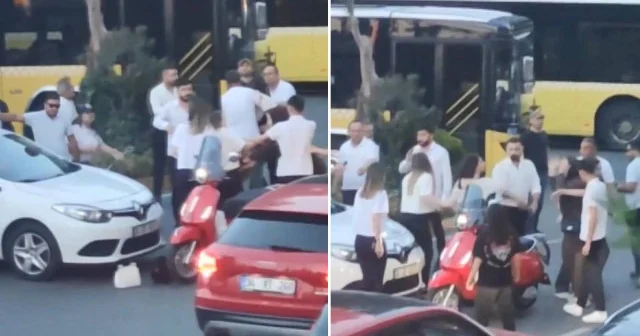 Sarıyer de kadın sürücüler park yüzünden tekme tokat birbirine girdi İstanbul Haberleri