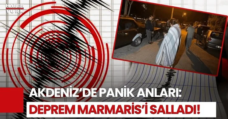 Marmaris Açıklarında Şiddetli Deprem: 1 Kişi Yaşamını Yitirdi!