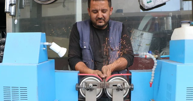 Kilisli bıçakçılarda kurban mesaisi Kilis Haberleri