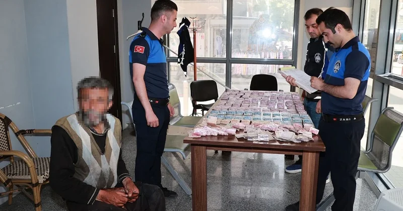 Dilencinin üzerinden çıkan para ağızları açık bıraktı Sözcü Gazetesi