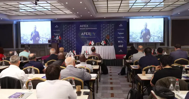 AFEX Afrika İş Forumu’nun basın toplantısında 70 ülkeden iş insanı bir araya geldi