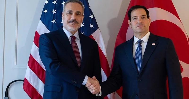 Dışişleri Bakanı Fidan, ABD li mevkidaşı Rubio ile görüştü