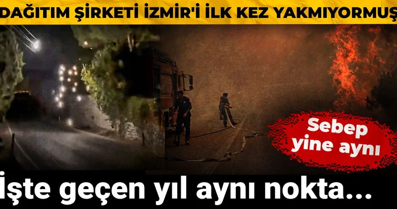 Dağıtım şirketi İzmir i ilk kez yakmıyormuş: İşte geçen yıl aynı nokta... Sebep yine aynı