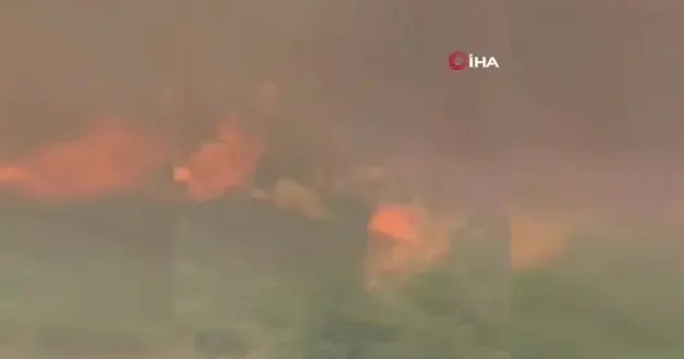 Etim eriyor gibi hissettim operatörün sözleri yangının dehşetini gözler önüne serdi