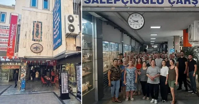 Salepçioğlu İşhanı nda neler oluyor? 200 esnafa tahliye şoku İzmir Haberleri