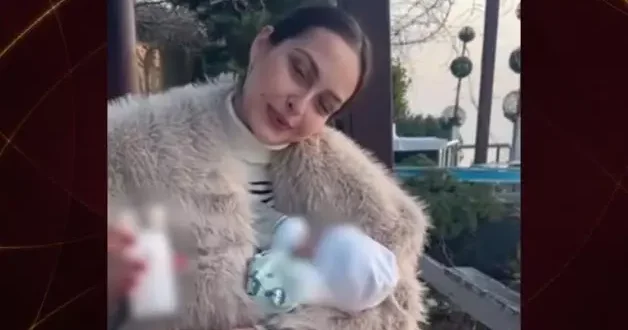 Bebek daha 20 günlük! Süt onun rakı benim diyerek paylaştı sosyal medya ayağa kalktı!