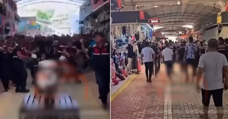 Taklitçi esnaftan linç girişimi! Avukatı dövdüler, jandarmanın kafasında sandalye kırdılar