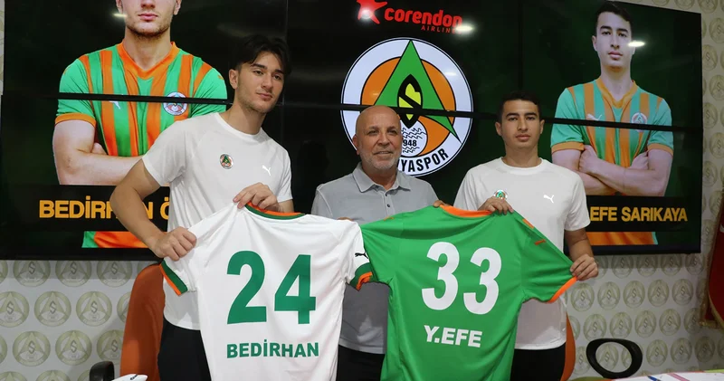 Alanyaspor, Bedirhan ve Yusuf Efe ile anlaşmaya vardı