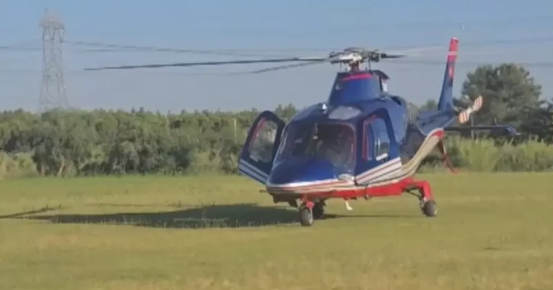 Süper Lig de ilginç anlar! Teknik direktör tesislere helikopterle geldi